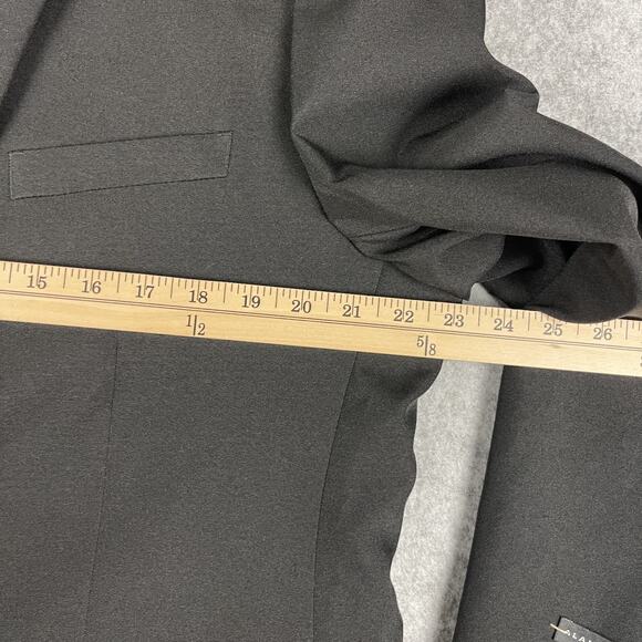 Alain Dupetit Suittech Blazer Sport Coat Jacket Men 44S Black 2 Button NEW - Picture 8 of 12